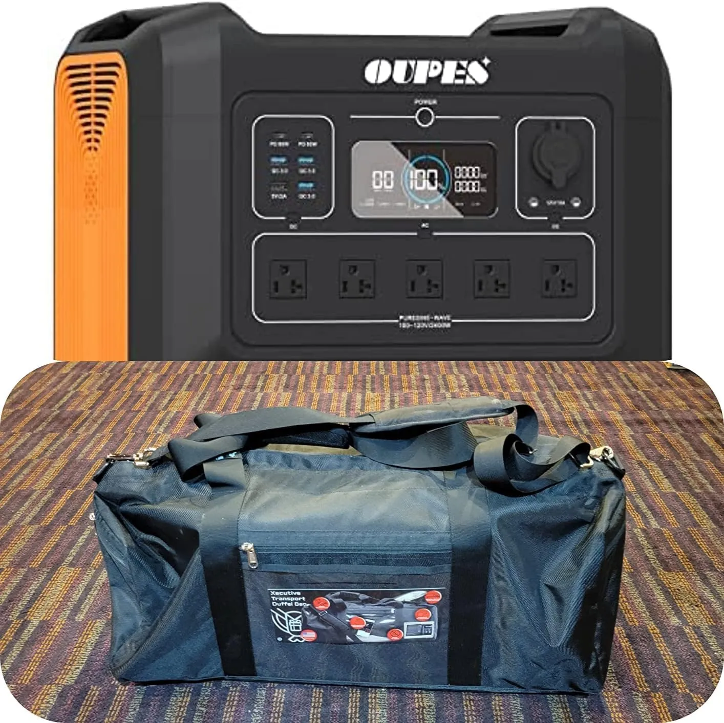 ~ Products GT85 Transport Faraday Bag for Generators, PC Towers, and Other Large Size Electronics ~ RF and EMP Protection ~Tracking/Hacking Defense ~ Red