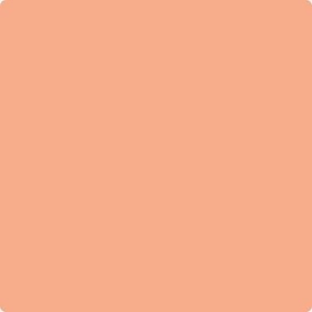 081: Intense Peach  by Benjamin Moore