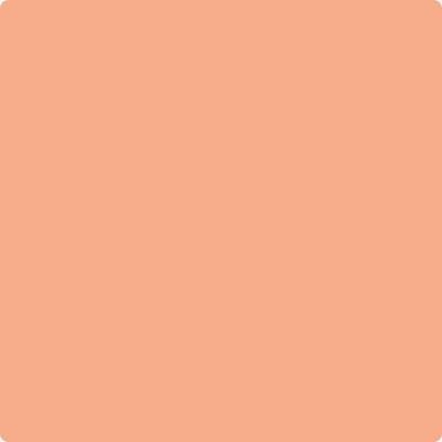 081: Intense Peach  by Benjamin Moore