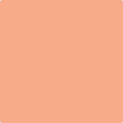 081: Intense Peach  by Benjamin Moore