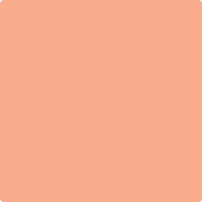 081: Intense Peach  by Benjamin Moore