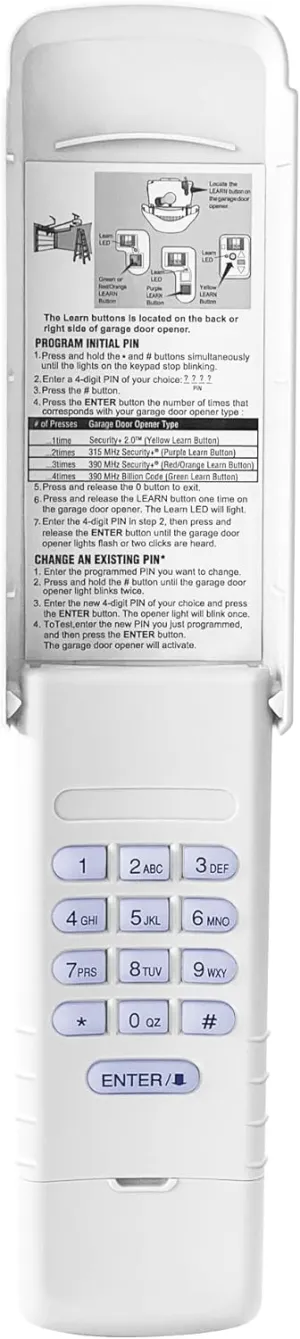 1 for G940EV-P2/940ESTD Chamberlain Garage Door Opener Keypad Security  2.0 MyQ 3-Year-Warranty