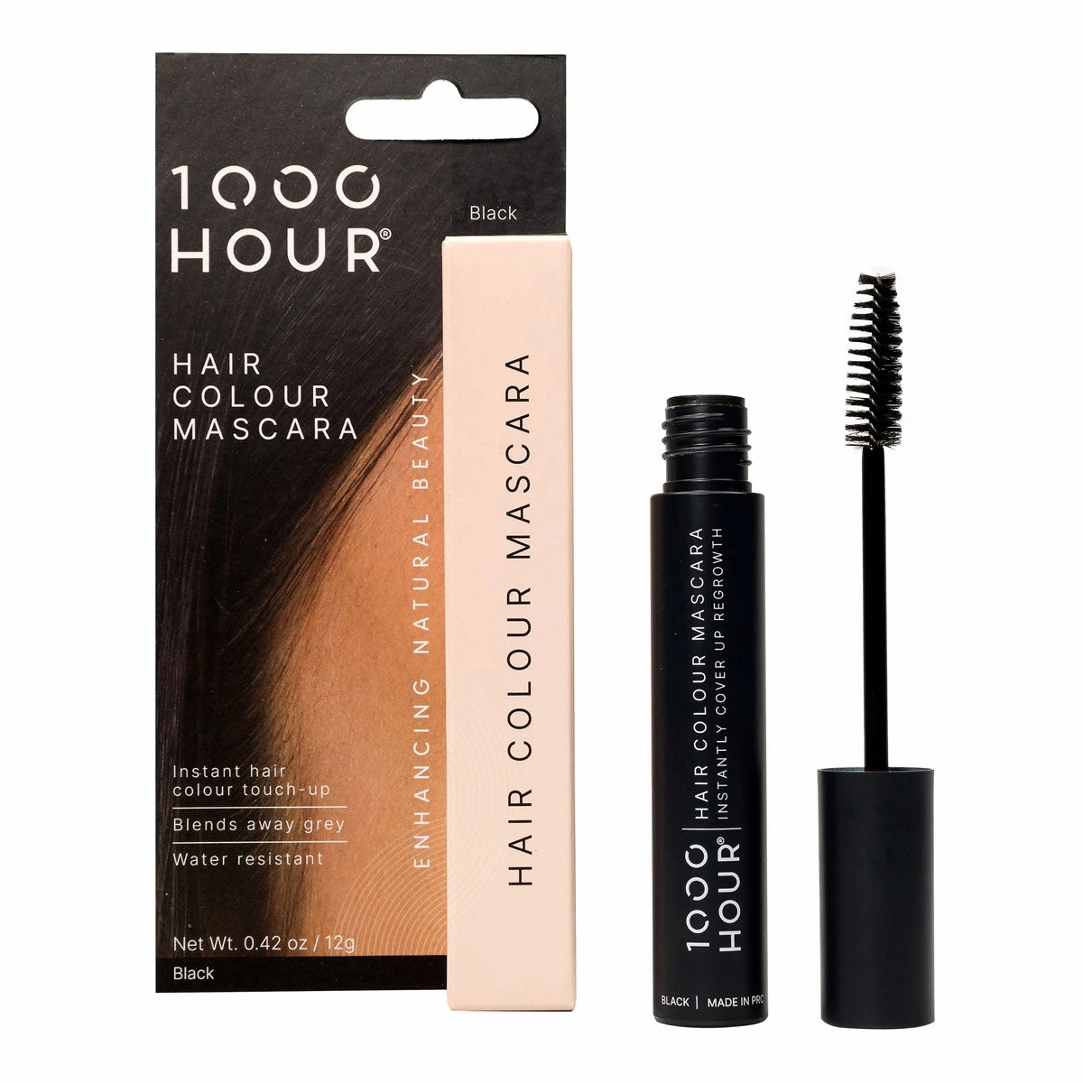 1000 Hour  Hair Mascara Black 12G