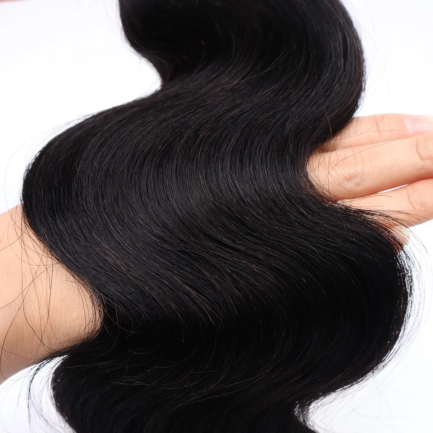 12A Body Wave Bundles Human Hair 100% Unprocessed Brazilian Virgin Hair Bundles 4 Bundles Curly Human Hair for Women(12 Inch)