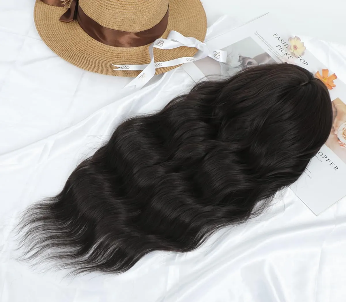 20" Wavy Toppers for Women - Add Volume, 6.5"x6.5" Base, Synthetic Hair Pieces for Thinning Hair