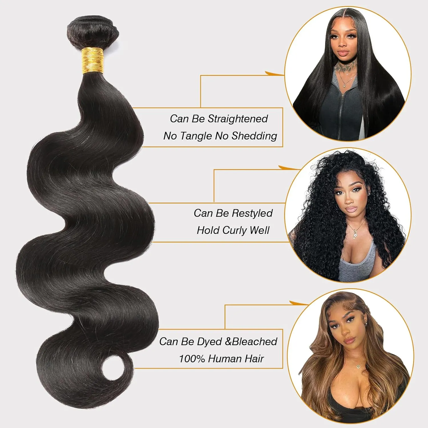 22 Inch Bundles Human Hair Extensions Body Wave Brazilian Human Hair Bundle Natural Black Hair Extensions