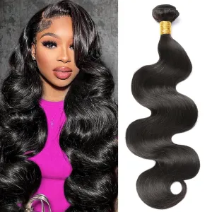 22 Inch Bundles Human Hair Extensions Body Wave Brazilian Human Hair Bundle Natural Black Hair Extensions