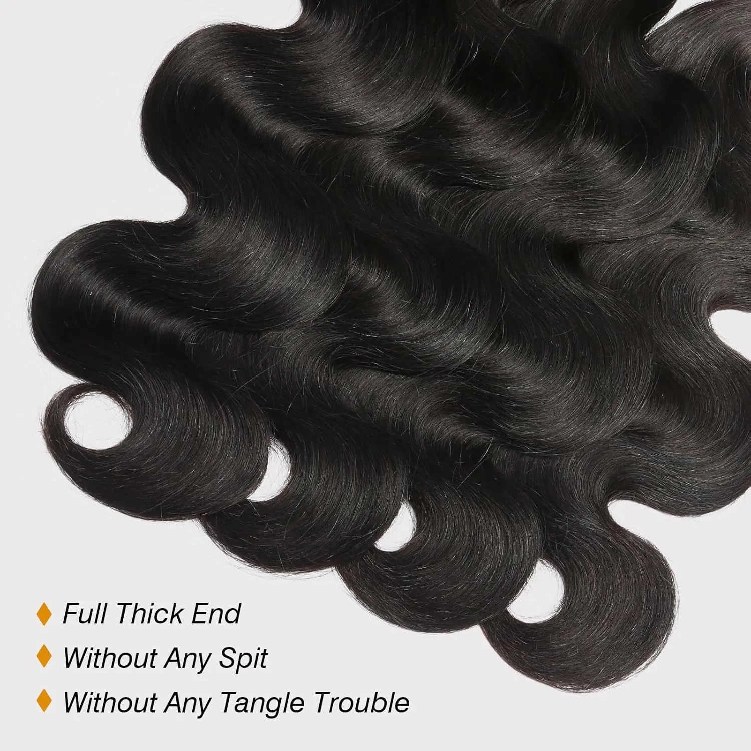 22 Inch Bundles Human Hair Extensions Body Wave Brazilian Human Hair Bundle Natural Black Hair Extensions