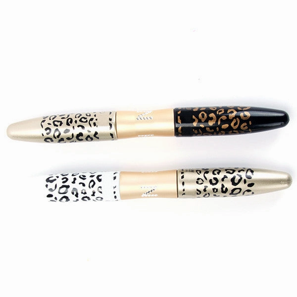 3D Fiber Leopard Lash Extension Mascara Waterproof Long Curling Eyelash Cosmetic NW