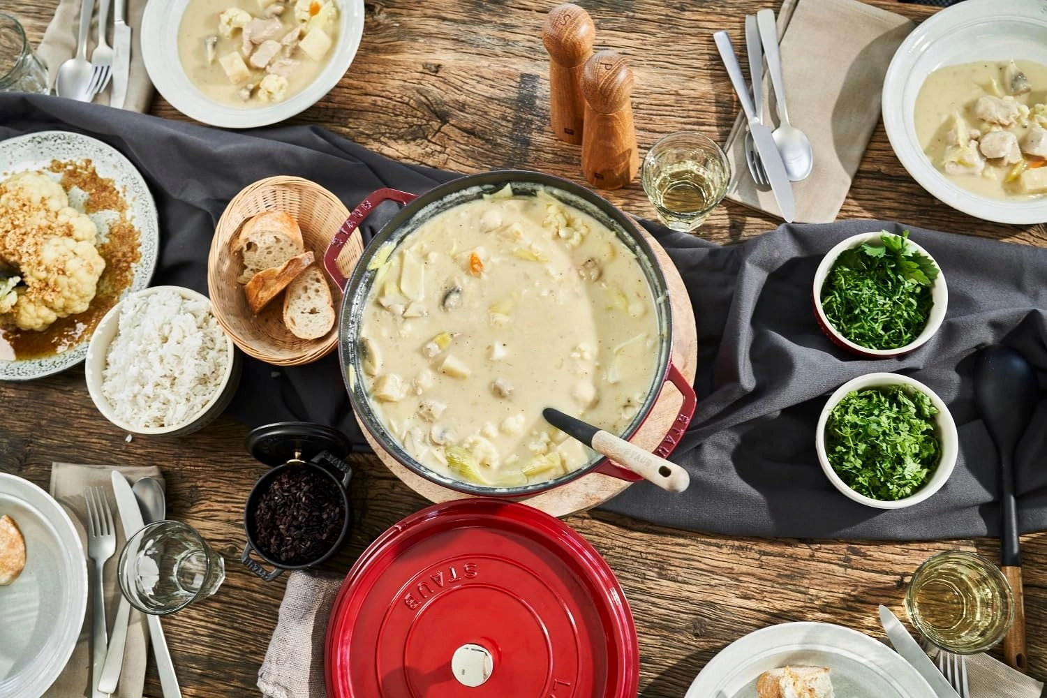 7-Qt. Round Dutch Oven Color: Cherry