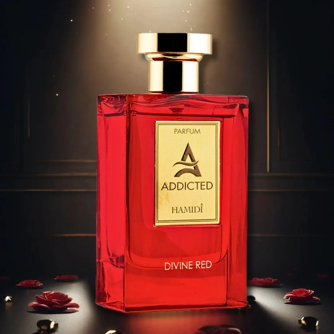 ADDICTED DIVINE RED Perfumes for Women & Men, Long Lasting perfume 120ML (4 OZ) Unisex Perfume, A Refreshing Eau de parfum, Elevate Your Senses With This Exquisite Fragrance
