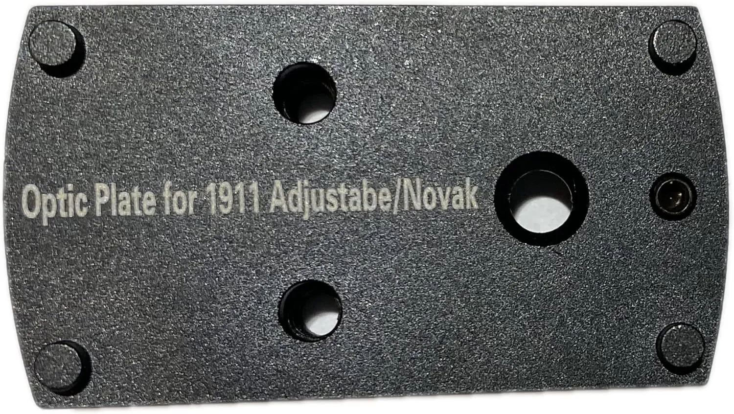 ADE Optic Mount/Mounting Converter/Base Plate for 1911 Handgun with Novak/Adjustable Rear Sight to Accept Over 25 Different red dots Such as Vortex Venom/Viper/Burris Fastfire/Sightmark Minishot