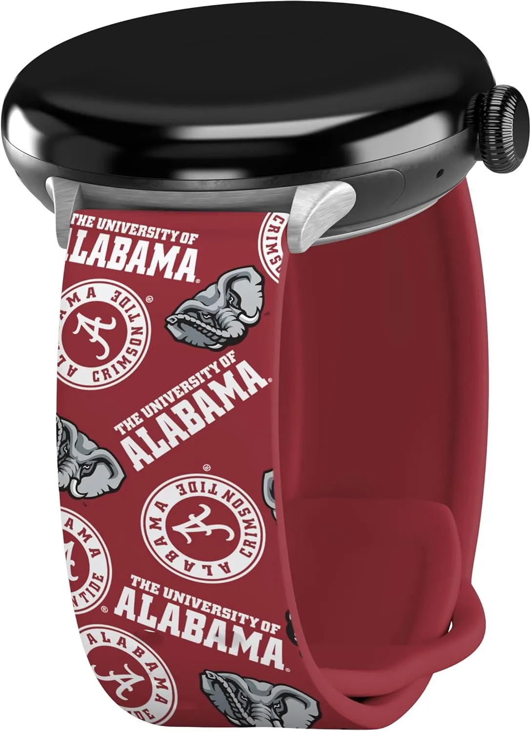Affinity Bands Alabama Crimson Tide HD Watch Band Compatible with Google Pixel Watch (Short Random)