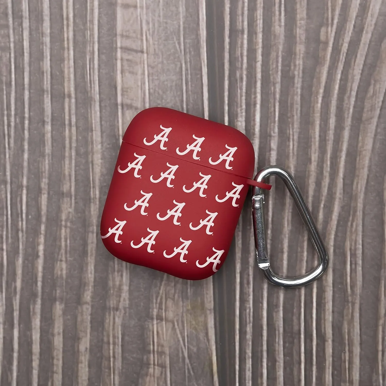 Affinity Bands Alabama Crimson TideHD Combo Package Compatible with Apple Watch and AirPods Gen 1 & 2 (Repeating)