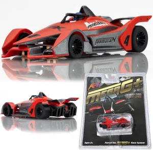 AFX 22066 Mega-G  Formula N #4 Red/Grey HO Slot Car