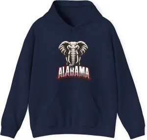 Alabama Unisex Hoodie | Heavy Blend™ Hooded Sweatshirt | Cozy Alabama Spirit Apparel | Game Day Roll Tide Gear