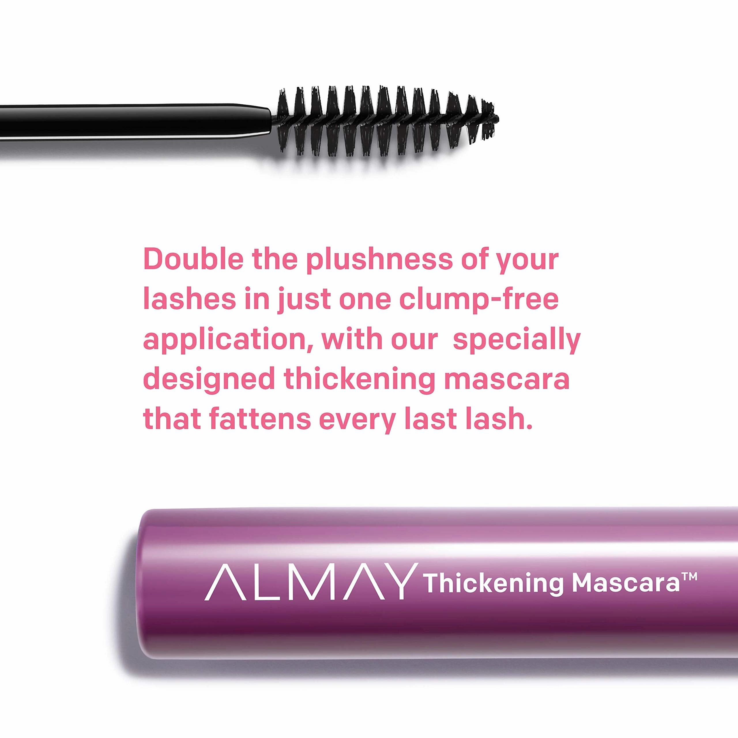 Almay Thickening Mascara, Black Brown, 0.26 fl. oz.