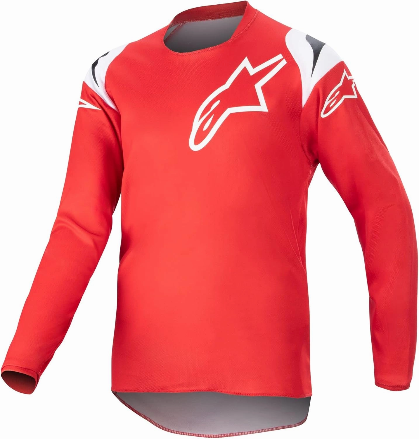 Alpinestars 3771823-3120-MD: Youth Racer Narin Jersey Mars Red/White Ym