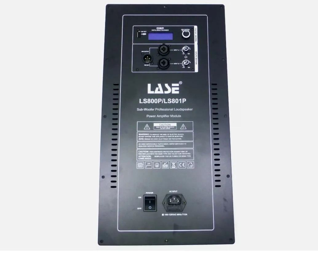 Amplifier Module Intended for Yorkville LS801P, LS800P SUB Woofer w/DSP (220V)