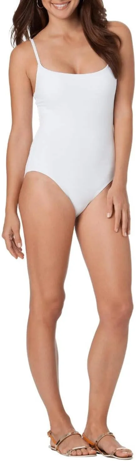 Anne Cole Classic Moderate Leg Maillot One Piece Swimsuit