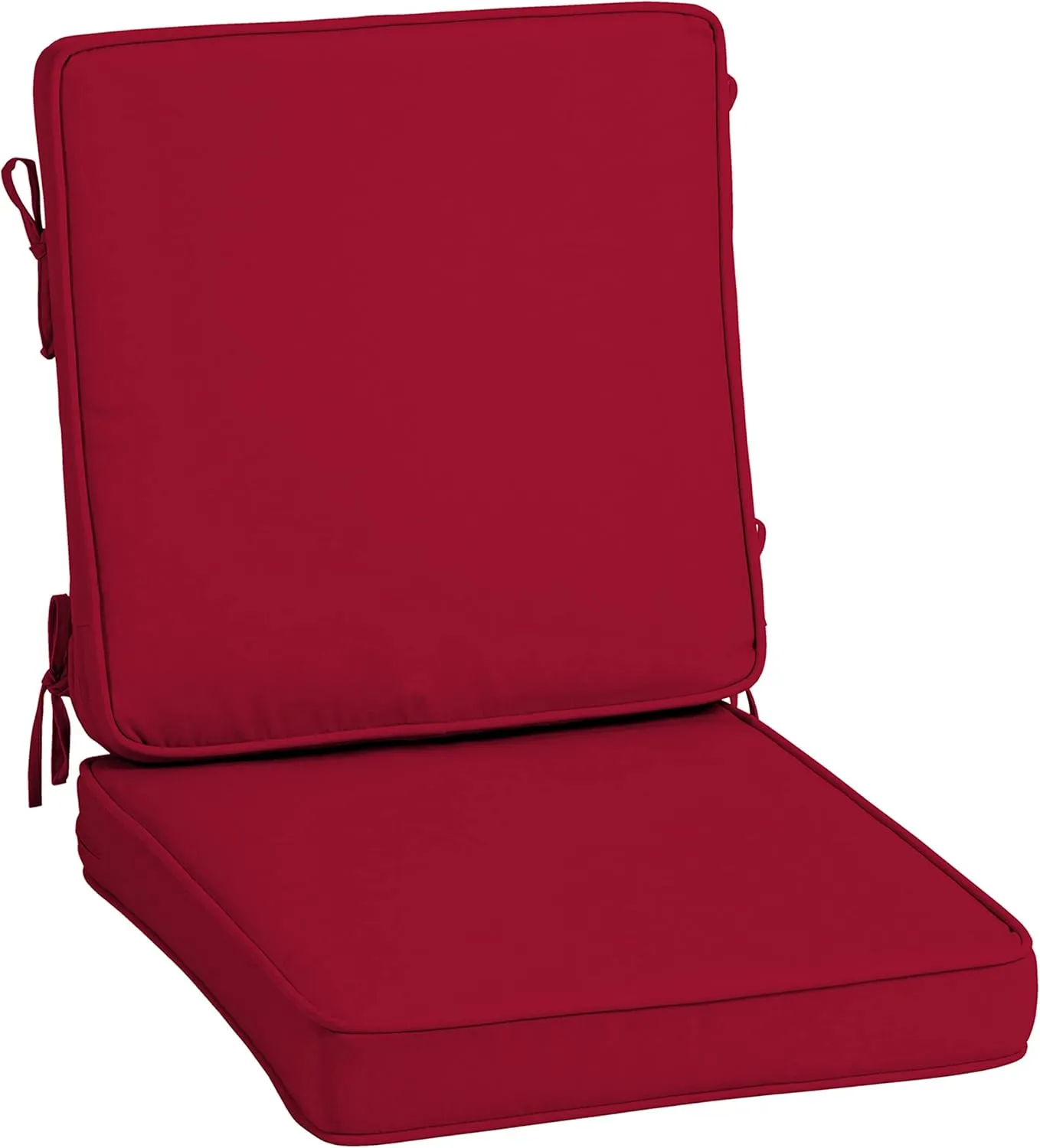 Arden Selections ProFoam Performance Outdoor Chair Cushion 20 x 20, Caliente Red