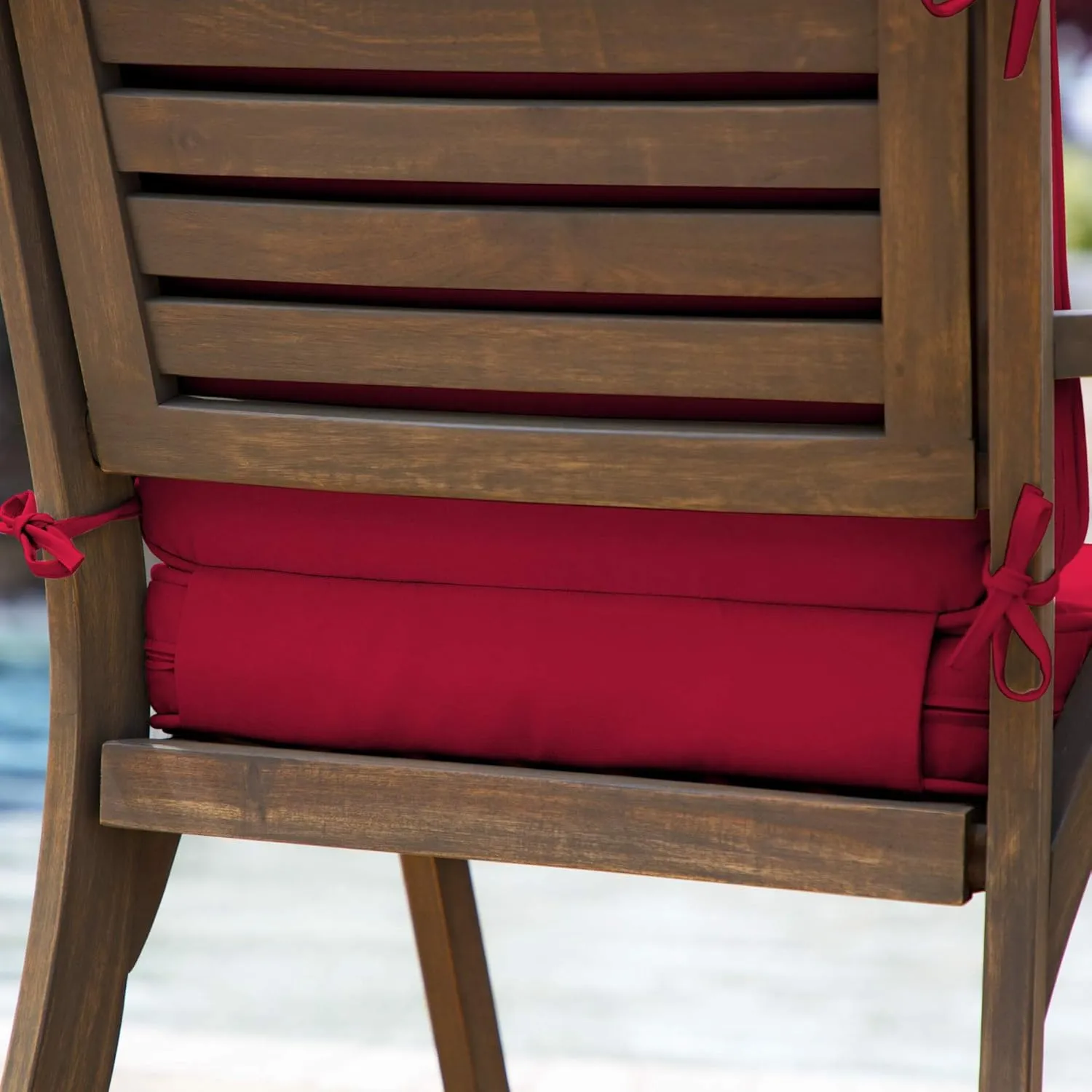 Arden Selections ProFoam Performance Outdoor Chair Cushion 20 x 20, Caliente Red