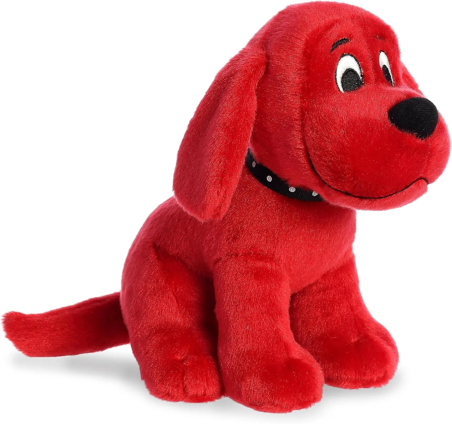 Aurora® Playful Clifford® Sitting Clifford Stuffed Animal - Childhood Nostalgia - Lasting Companionship - Red 10 Inches