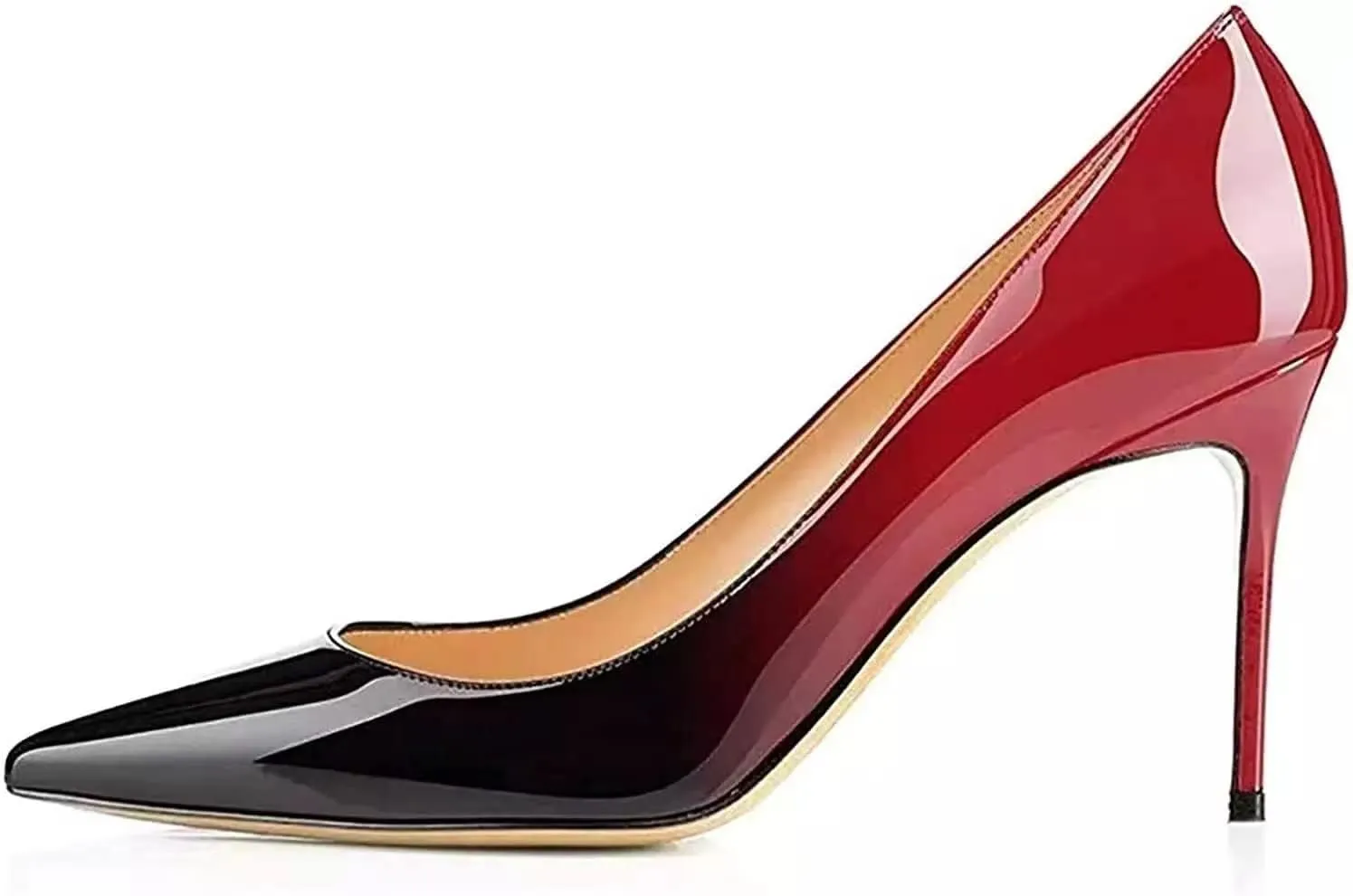 Axellion Women's Closed Toe Stiletto Pumps, Pointed Toe High Heels for Wedding, Prom, Office & Daily Wear