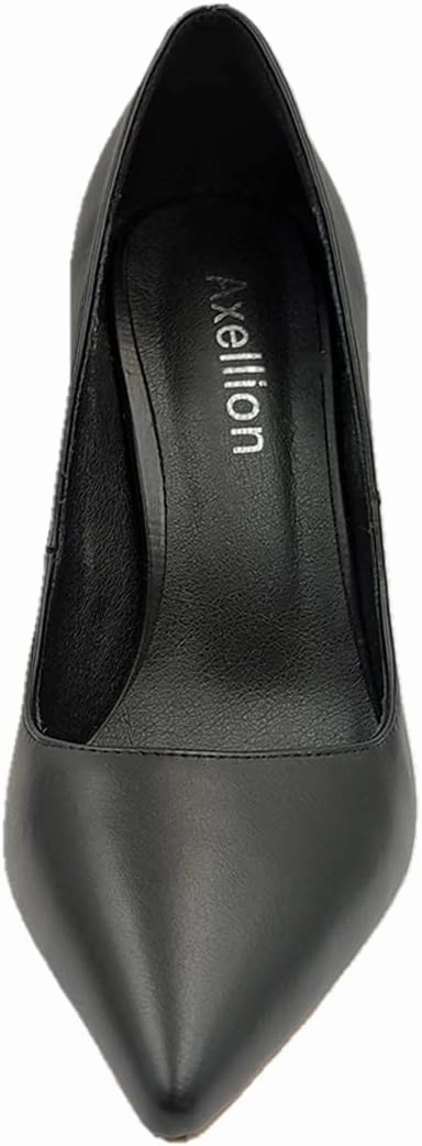 Axellion Women's Closed Toe Stiletto Pumps, Pointed Toe High Heels for Wedding, Prom, Office & Daily Wear