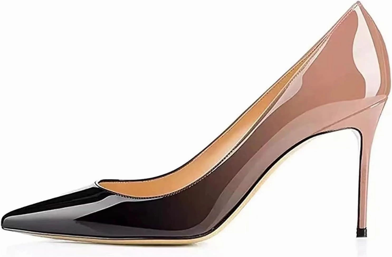 Axellion Women's Closed Toe Stiletto Pumps, Pointed Toe High Heels for Wedding, Prom, Office & Daily Wear