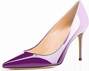 Axellion Women's Closed Toe Stiletto Pumps, Pointed Toe High Heels for Wedding, Prom, Office & Daily Wear
