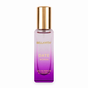 Bella Vitaa Luxury Date Woman | Long Lasting EDP 20ml | with Pink Pepper, Jasmine & Vanilla | Floral & Fruity Premium Perfume for Women | Fragrance You’ll Love