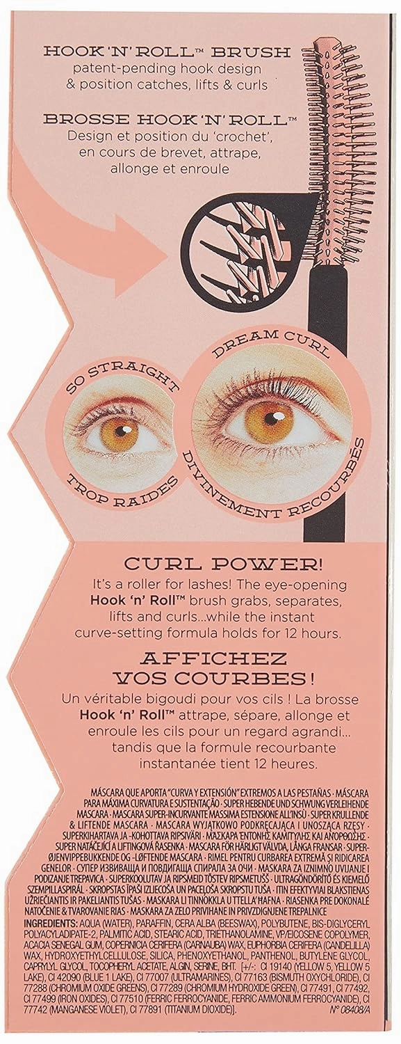 Benefit Cosmetics Roller Lash Super Curling and Lifting Mascara - Black