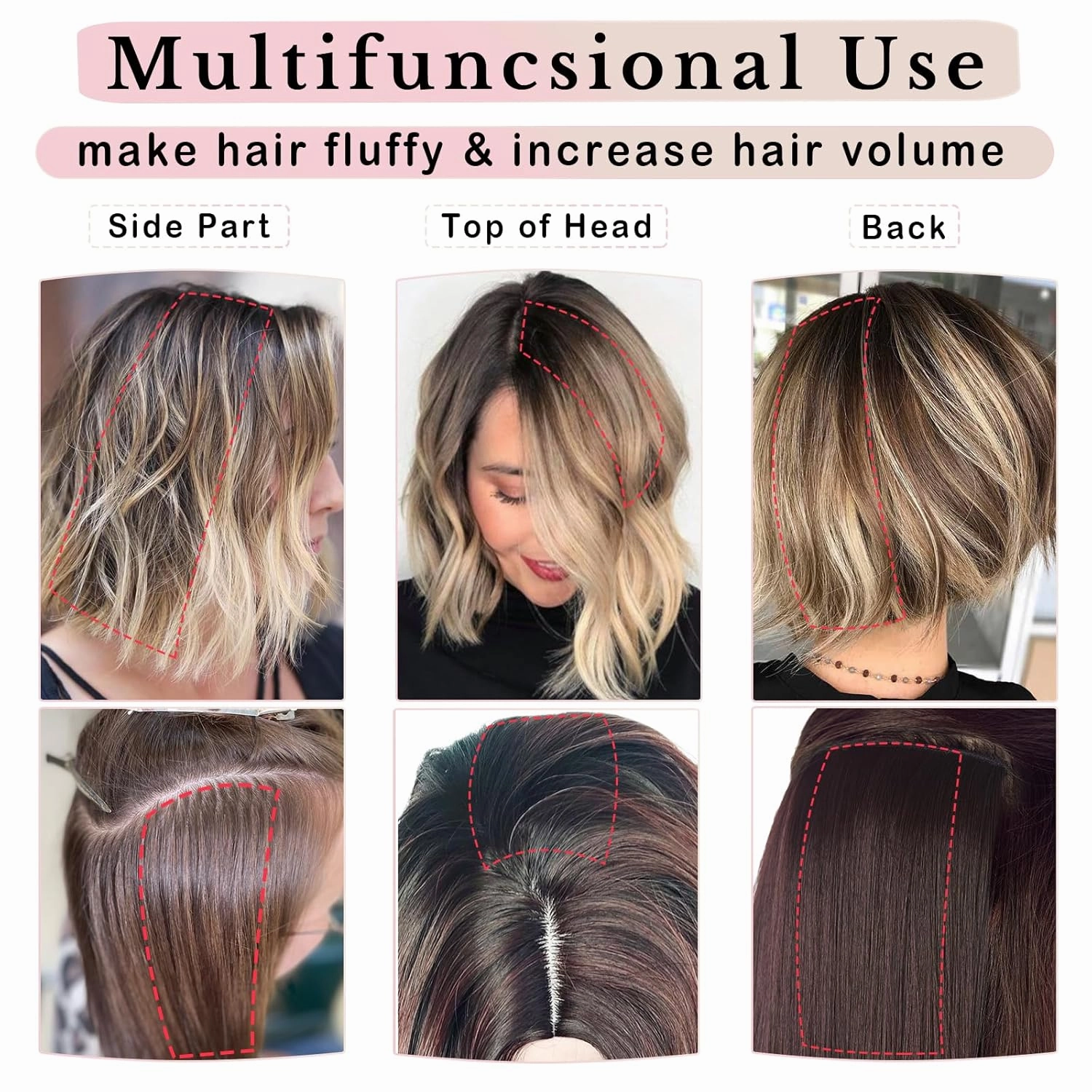 Benehair Short Clip in Hair Extensions - Real Human Hairpieces for Women With Thinning Hair - 6 Inch Straight Soft #1B Natural Black - Adding Extra Volume for Daily Use