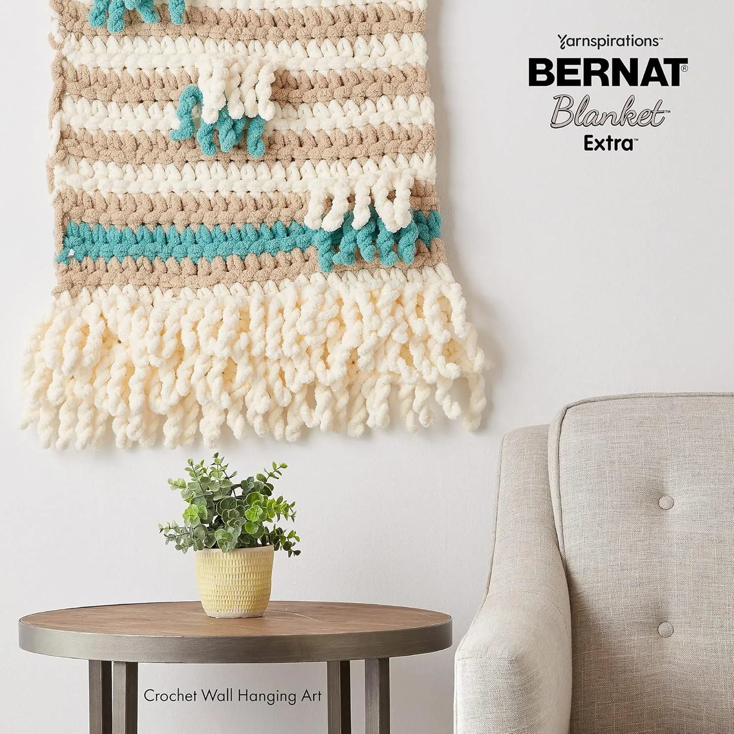 Bernat Blanket Extra Crimson Yarn - 2 Pack of 300g/10.5oz - Polyester - 7 Jumbo - 97 Yards - Knitting/Crochet