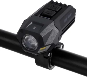 Bike Light, Rechargeable 800 Lumen Bicycle Lights with White & Red Light, 5 Modes, IPX4 Waterproof, Super Bright Bike Headlight with Spot and Flood Light for Men Women Night Riding Mountain