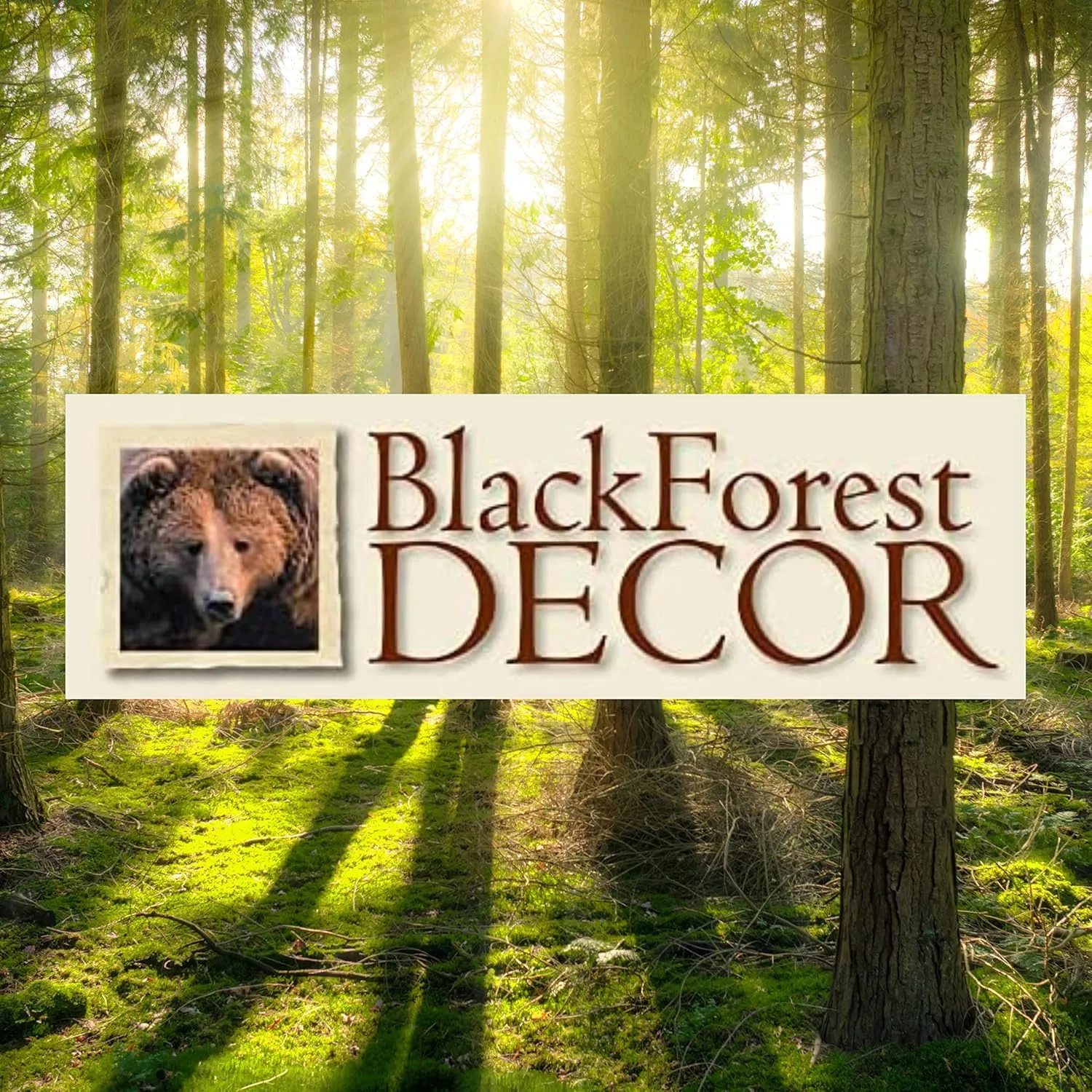 Black Forest Décor Family of Bears Bath Rug – Rustic Durafiber Cabin Accent – 20" W x 44" L