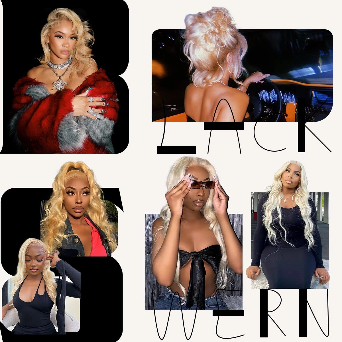 BlackSwern Blonde 613 Synthetic Wig HD 13x6 Lace Frontal Wig Pre-Plucked, 26inch Blonde Body Wave Lace Front Wigs 200 Density for Black Women, Pre-Plucked PLUS 1.5’’ Hairline