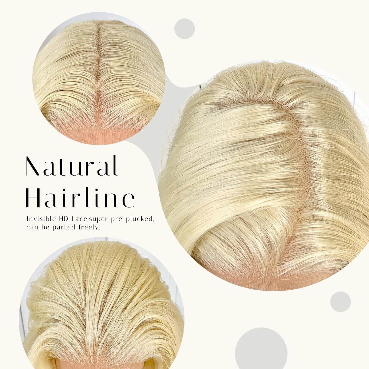 BlackSwern Blonde 613 Synthetic Wig HD 13x6 Lace Frontal Wig Pre-Plucked, 26inch Blonde Body Wave Lace Front Wigs 200 Density for Black Women, Pre-Plucked PLUS 1.5’’ Hairline