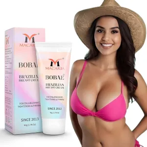 Bobae Brazilian Natural Breast Cream | Shape & Size up larger toning Skin tightening cream for shagging Breast Bust boobs massage Enhancement Gel bigger Women enlargement cream quick Fast growth