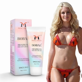Bobae Brazilian Natural Breast Cream | Bust Tightening Shape & Size up Firming larger toning shagging Breast massage Enhancement Gel bigger Brazilian Boobs Women enlargement cream quick Fast growth