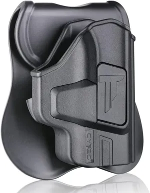 Bodyguard 380 Holsters, OWB Holster for S&W M&P Bodyguard 380 with Integrated Crimson Trace Laser/No Laser - Index Finger Released | Adjustable Cant | Autolock | Open Carry | Matte Finish -RH