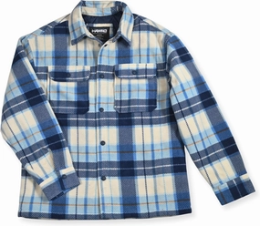 Boys Sherpa Lined Jackets and Shackets for Kids - Stylish and Warm Outerwear for Boys All-Weather Adventures