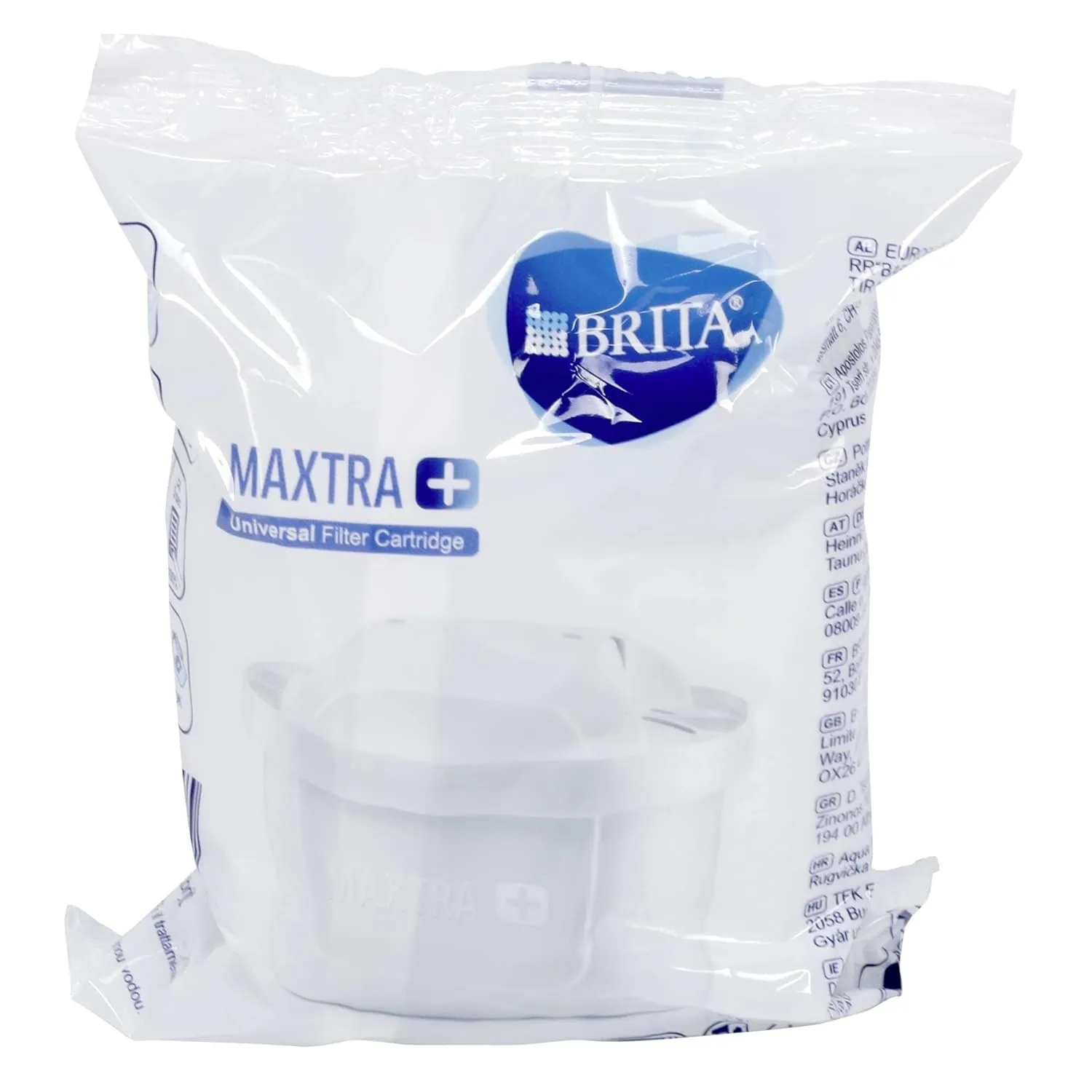 BRITA Elemaris XL Water Filter jug for Reduction of Chlorine, limescale and impurities, Includes 1 x MAXTRA  Filter cartridges, 3.5L -Black