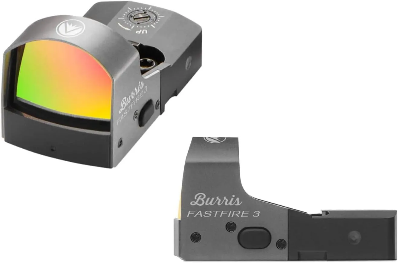 BURRIS SpeedBead Compact Lightweight Waterproof Mounting System Fastfire 3 with 8-MOA Red Dot Gun Sight & SpeedBead Mount