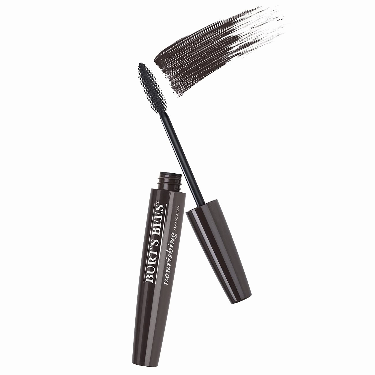 Burt’s Bees 100% Natural Nourishing Mascara, Black Brown - 0.4 Ounce