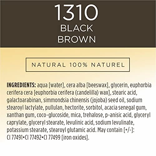 Burt’s Bees 100% Natural Nourishing Mascara, Black Brown - 0.4 Ounce