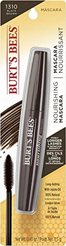 Burt’s Bees 100% Natural Nourishing Mascara, Black Brown - 0.4 Ounce