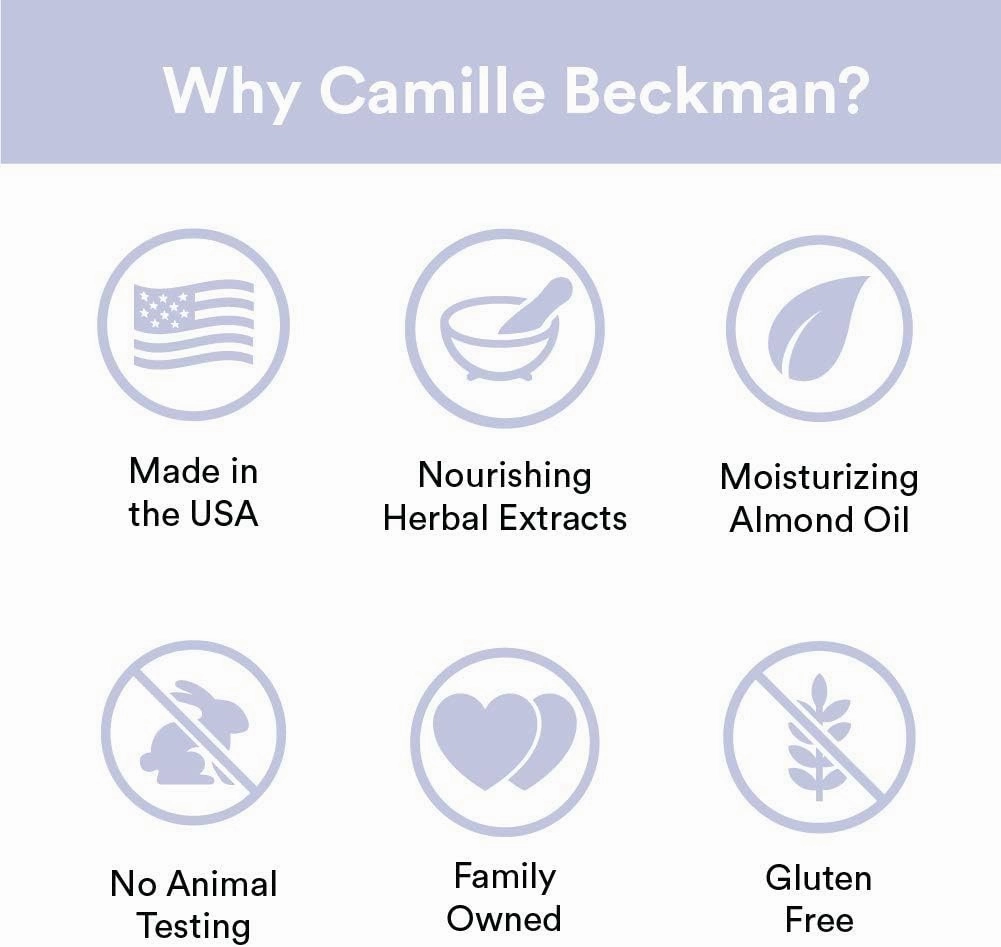 Camille Beckman Bubble Bath, English Lavender, 13 Ounce