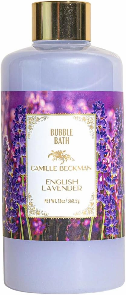 Camille Beckman Bubble Bath, English Lavender, 13 Ounce